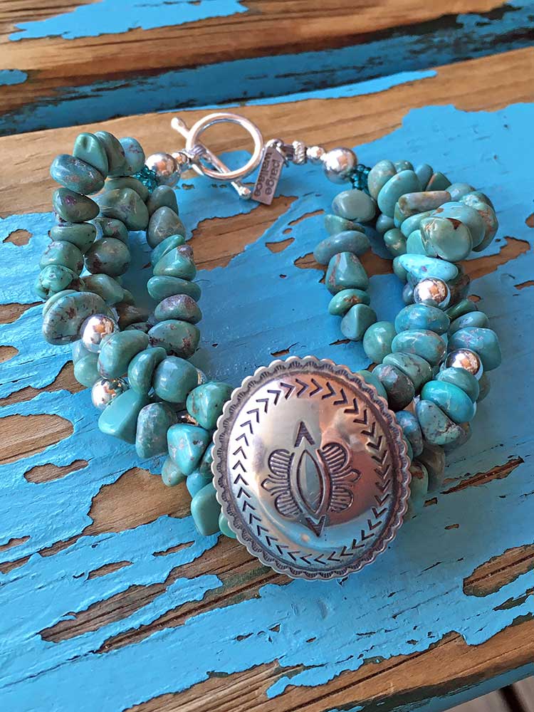 Chunky Blue Howlite Necklace by Paige Wallace - Jewelry For a Cause! -  Jewelry Lady Red River